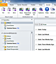 Send2 Microsoft Outlook 2010 Toolbar